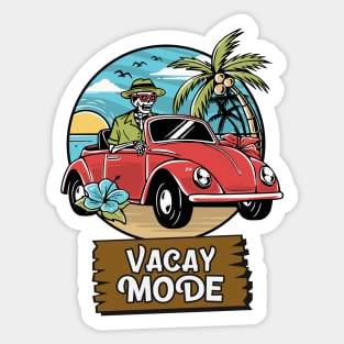 Vacay Mode Sticker